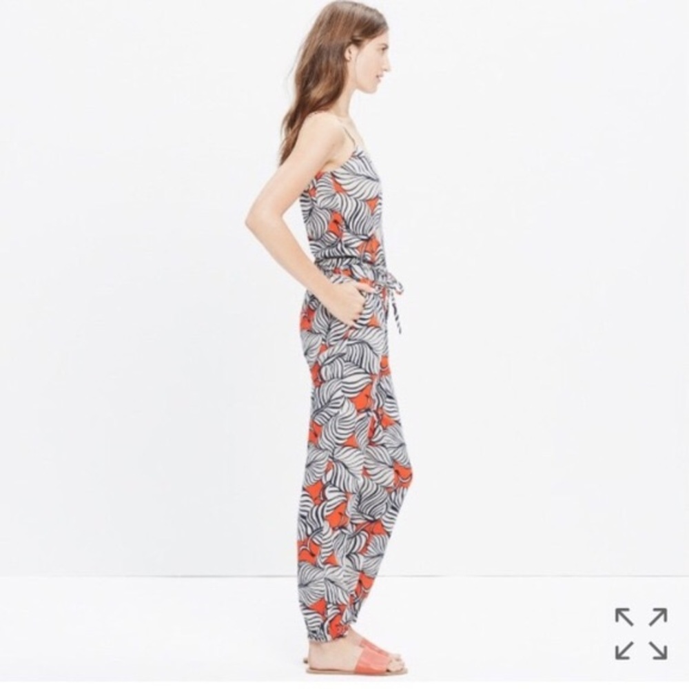 Madewell | Bondi Summer Jumpsuit in Vintage Palm